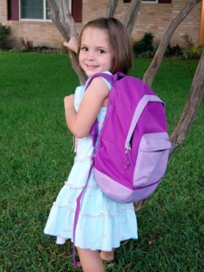 first week of school —  primer semana de clases