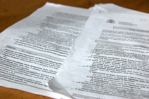How to Get a Spanish Visa the Hard Way – Part Six